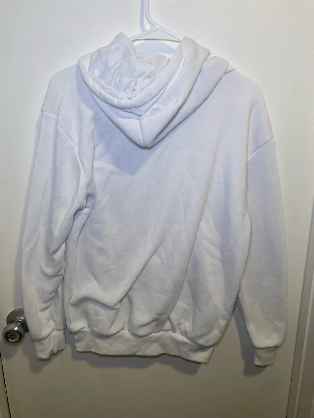 Original Deluxe White Pullover Hoodie Sweatshirt